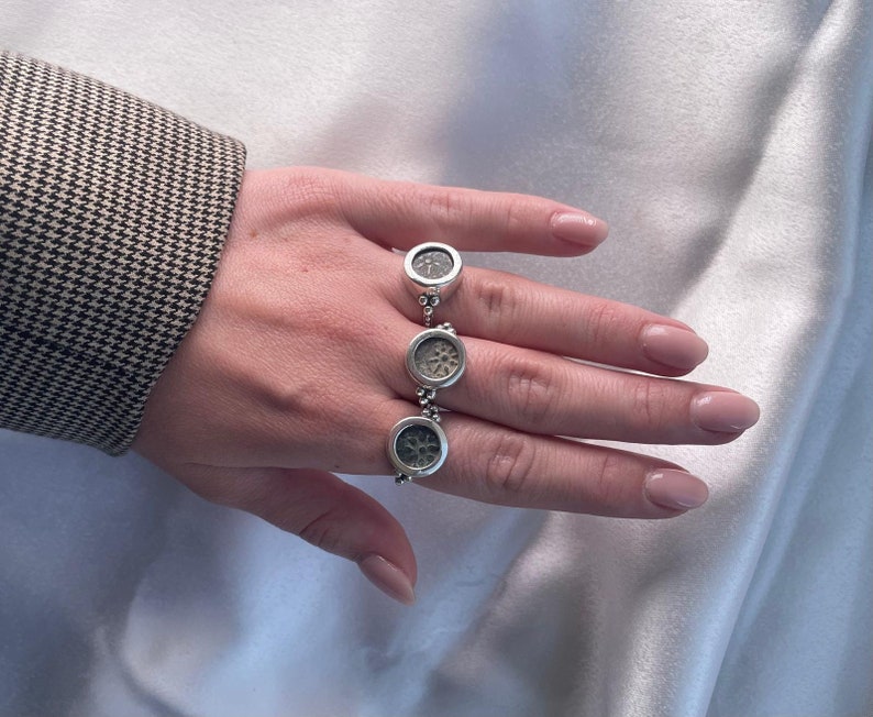 Authentic Widow Mite coin ring, 925 Silver, handmade ring, Ancient Coin Jewelry, Rare Coin, unique ring, mite ring, blessed ring, coin ring
