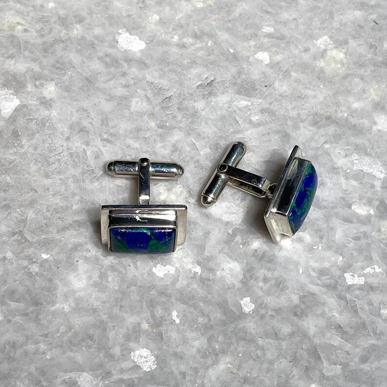 Eilat stone Cufflinks , Eilat Stone Jewelry, Sterling 925 silver, Cufflinks , Christian gift, Religious Gift, gift for her, gift for him