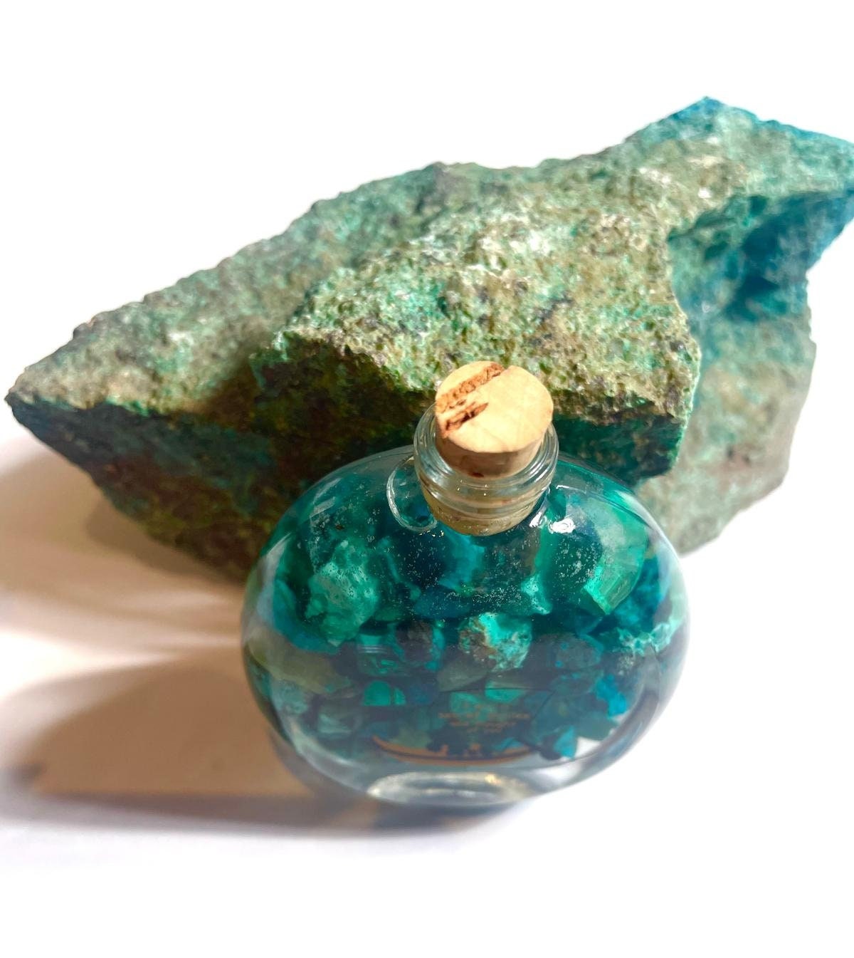 Vial with Rare Eilat Stones Gemstone, Crystal Israel, King Solomon, Mine Rough Timna, rare eilat stone, Rough Eilat Stone, Jesus boat