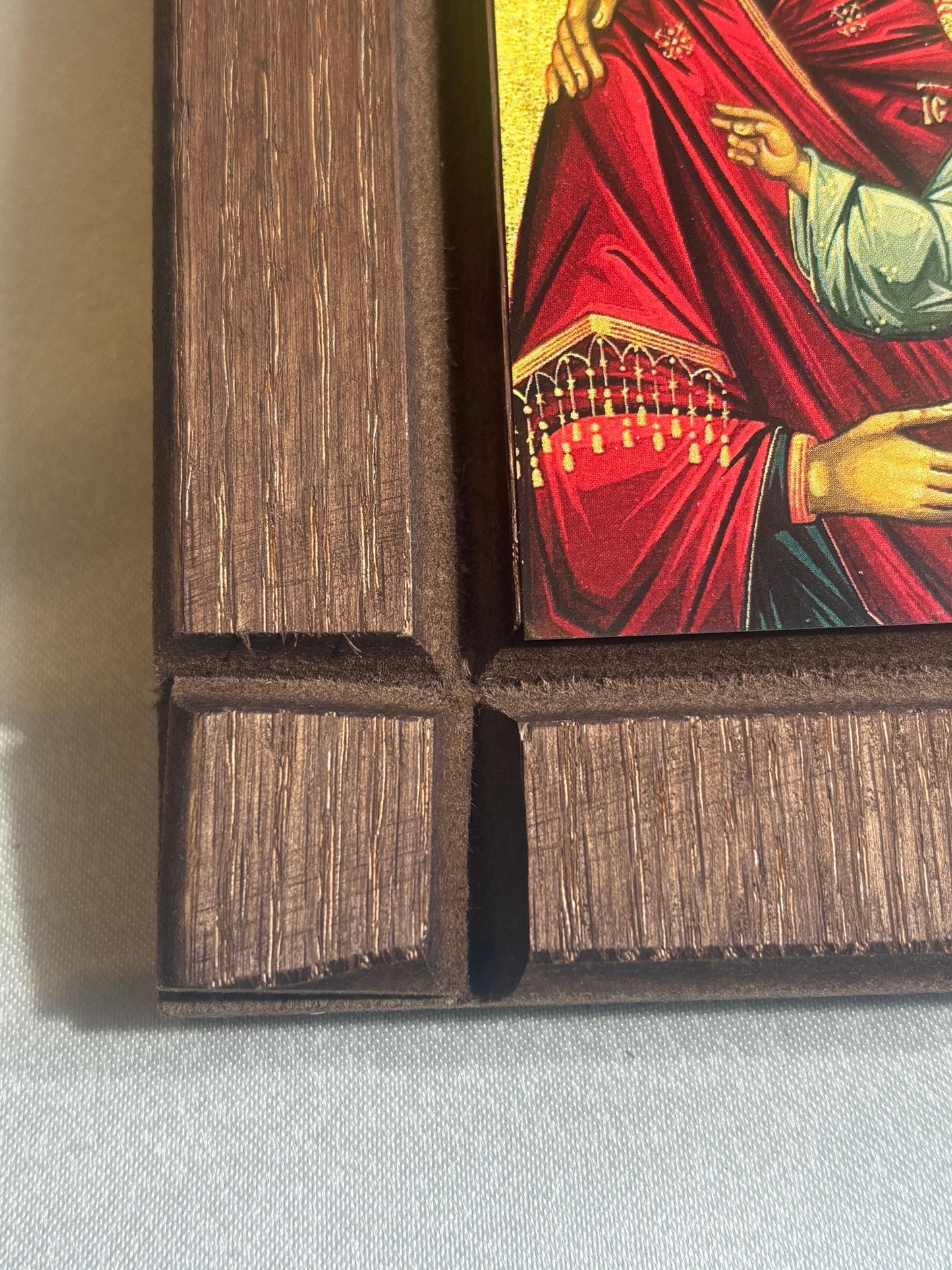 The Holy Family icon, Orthodox icon, Handmade icon on natural wood, Christmas Gift, christian gift, Christian wood icons, Orthodox gifts