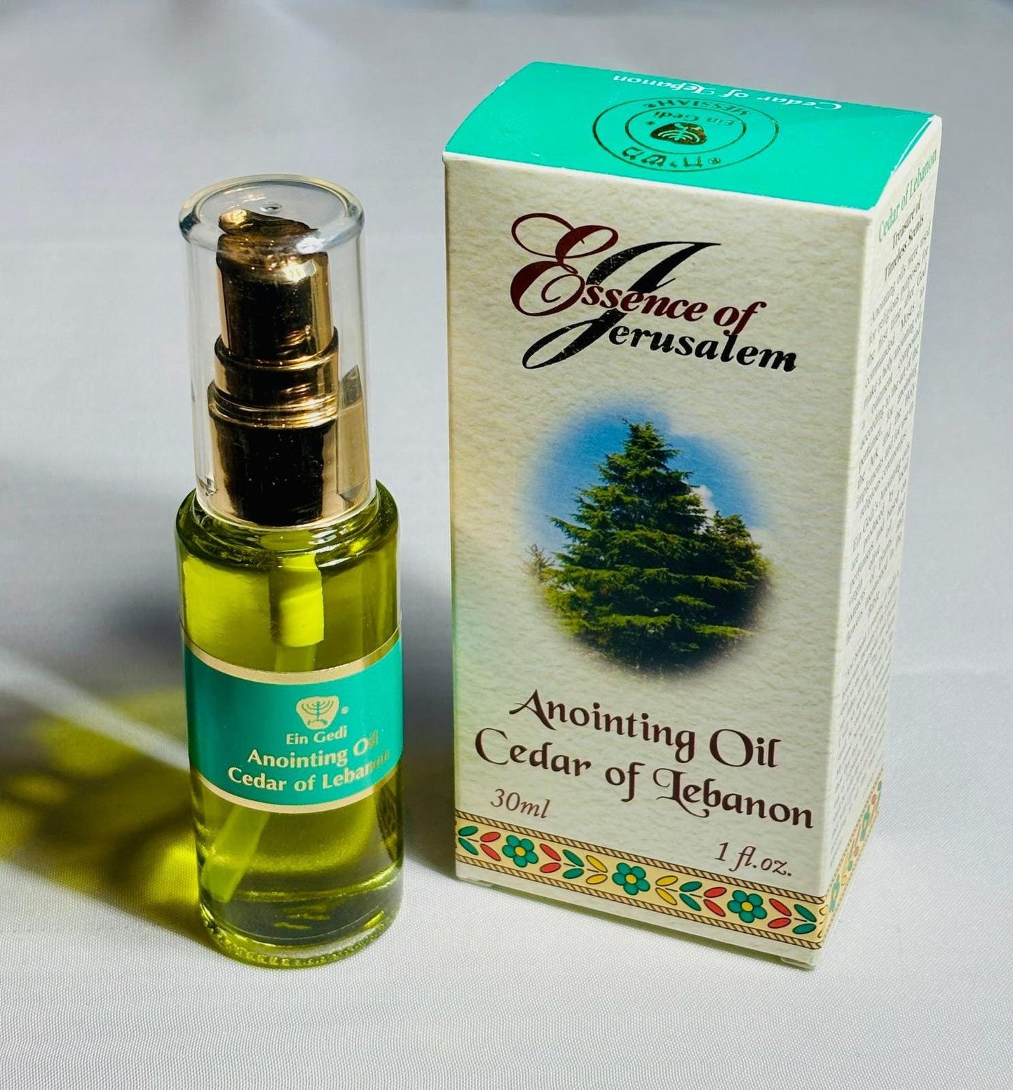 Anoiting oil from the Israel, anointing oil bottle, Cedar of Lebanon anointing oil, christian gifts, gift for her, gift for him