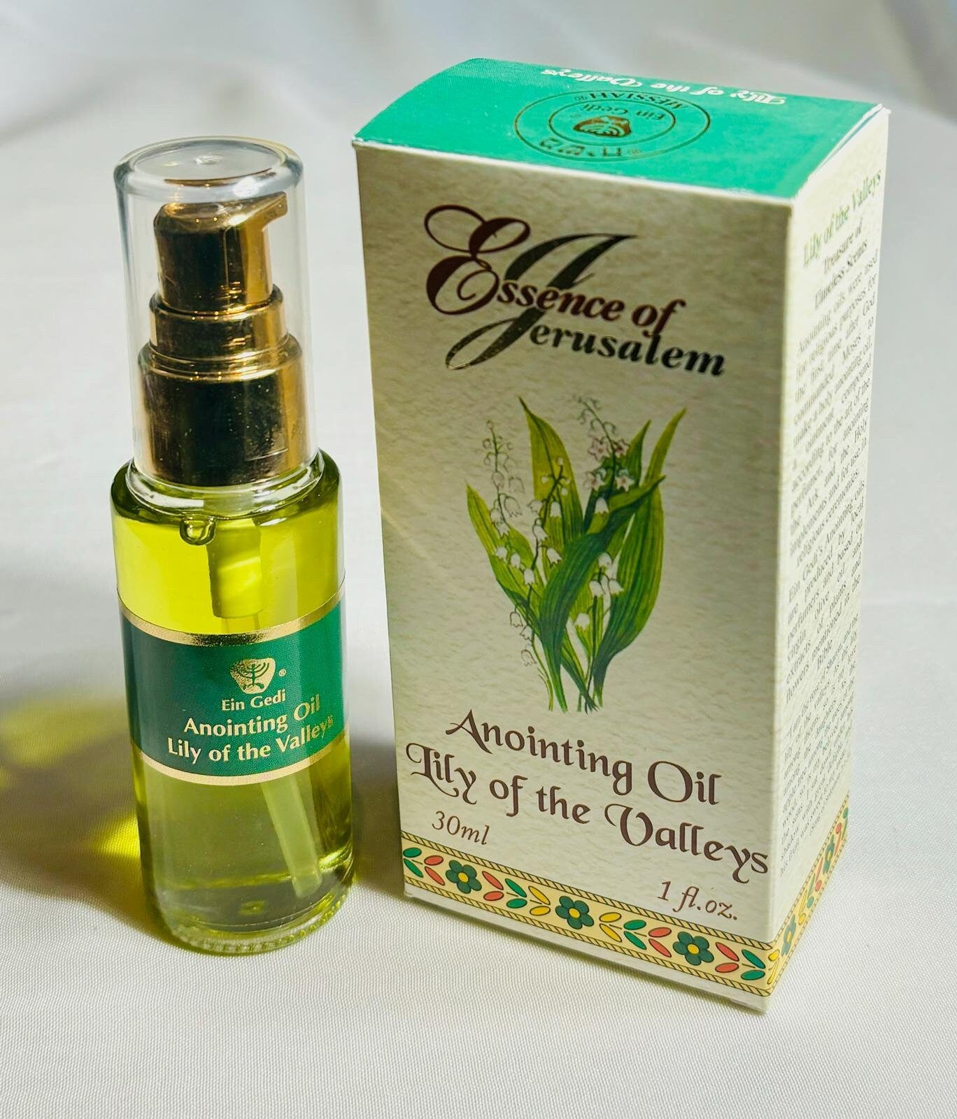 Anoiting oil from the Israel, anointing oil bottle, Lily of the Valley anointing oil, christian gift, gift for her, birthday gift