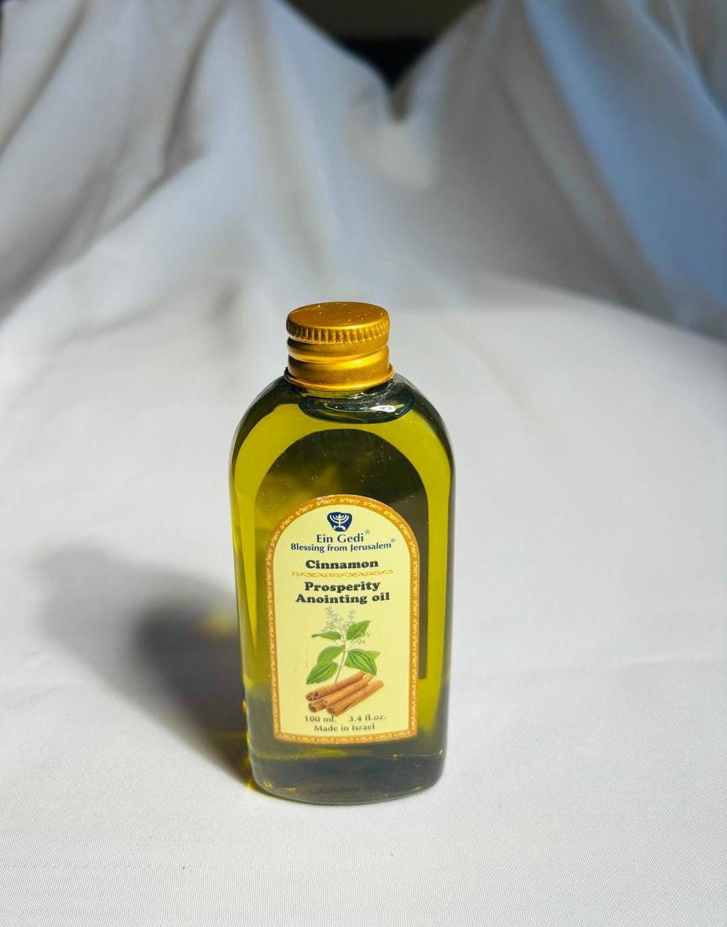 Anoiting oil from the holyland, anointing oil bottle, Cinnamon anointing oil, christian gifts, gift for her, gift for him, healing