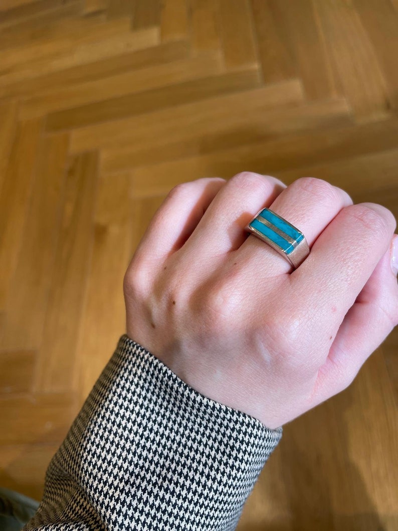 Eilat Stone Jewelry, 925 silver, Silver ring, birthday gift, Religious Gift, gift for her, jewish gifr, gift for wife, gift for sister