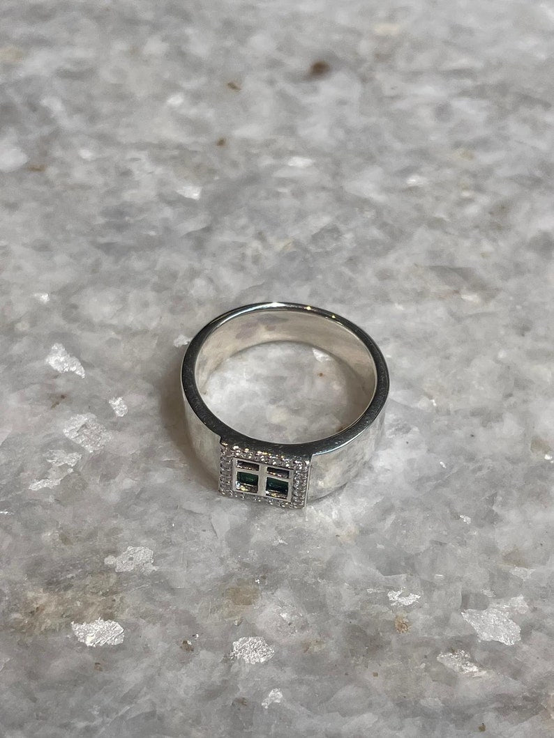 Nano Bible Cross Ring,925 silver, Jewish gift, Religious Gift, gift for him, Jewish Star, cross ring, chrisian gift, christian gifts