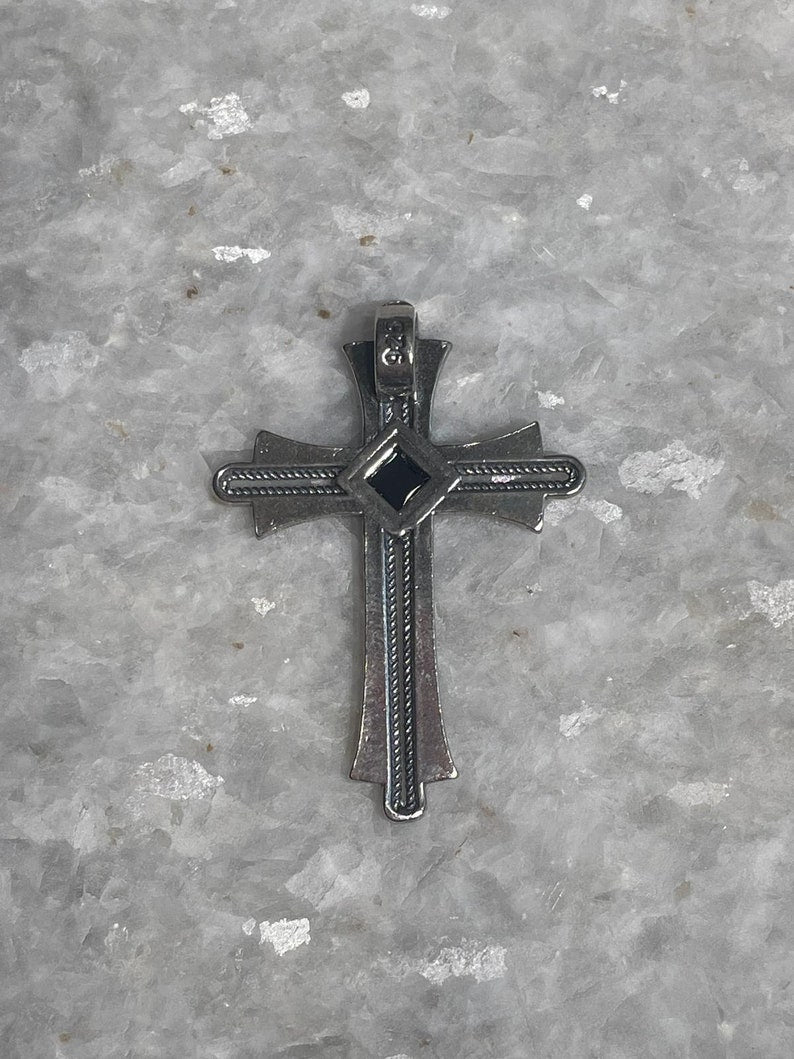 Cross Nano Bible Pendant, 925 silver, Jewish gift, cross pendant, cross necklace, nano bible necklace , birthday gift, unisex jewelry