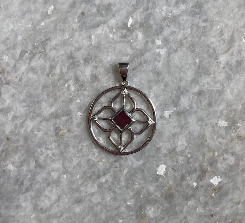 Nano Bible Pendant, 925 silver, Christian gift, Religious Gift, gift for her, necklaces for women, gift for wife, jewish gift, flower jewel