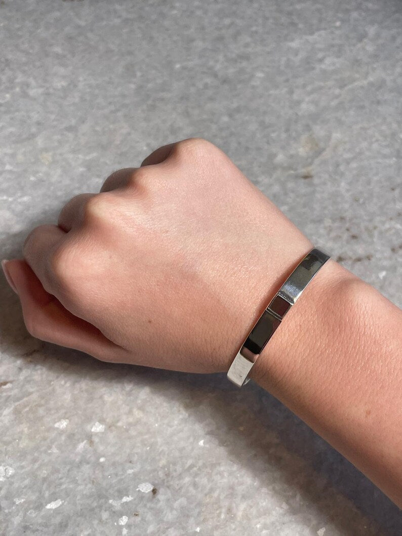 Nano Bible Bracelet, 925 Silver, silver Bracelet, Christian jewelry, Gift for Her, gift for girlfriend, Christian gift, birthday gift
