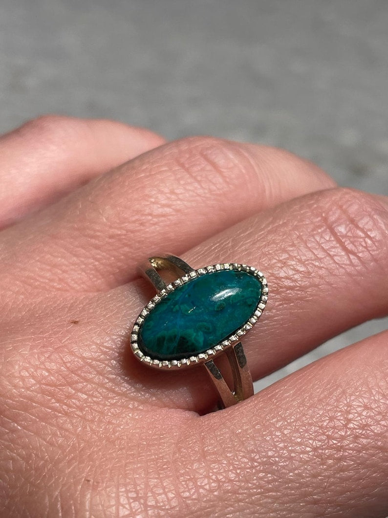 Eilat Stone Jewelry, 925 silver, Silver ring, Christian gift, Religious Gift, gift for her, jewish gift, gift for wife, gift for sister