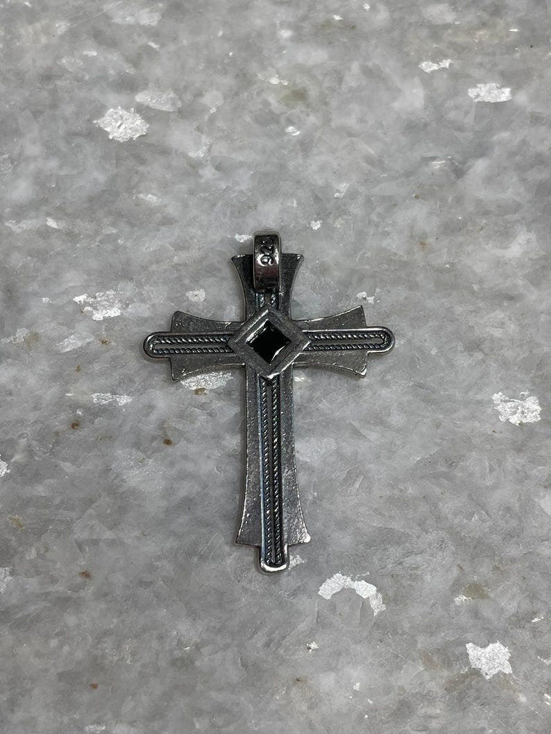 Nano Bible Cross necklace, 925 silver, Cross Pendant, Christian gift, Religious Gift, gift for her, gift for husband, gift for wifeת