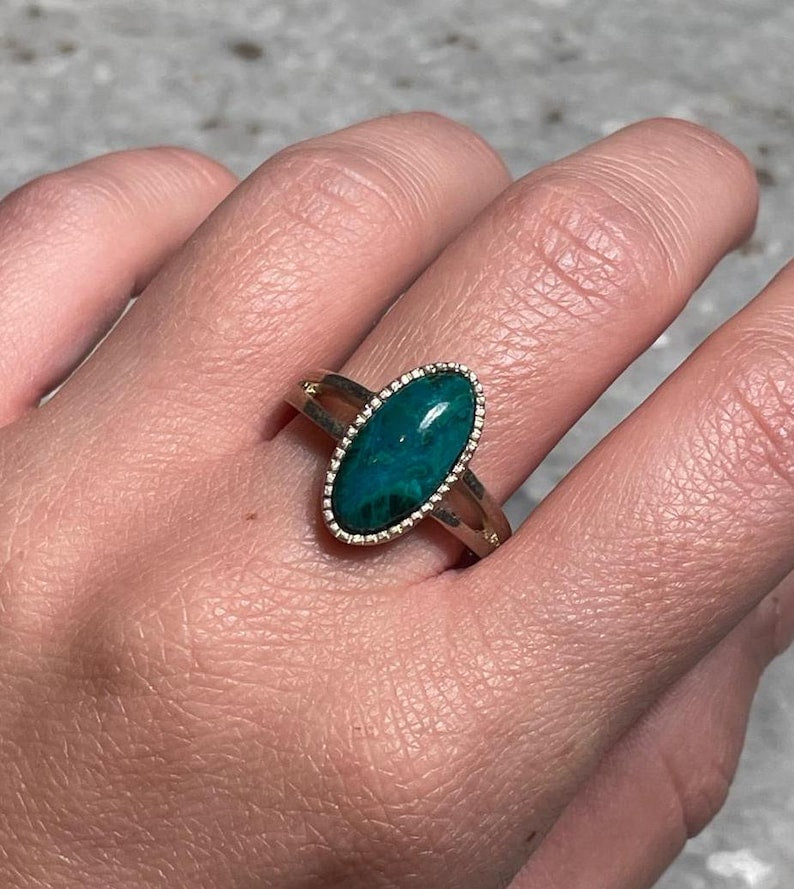 Eilat Stone Jewelry, 925 silver, Silver ring, Christian gift, Religious Gift, gift for her, jewish gift, gift for wife, gift for sister