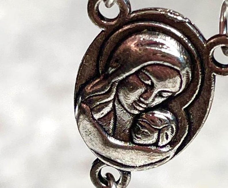 Rosary beads made at the Holy Land, rosary beads, handmade rosary, soil from the holy land, rosary beads catholic for man, rosary necklace