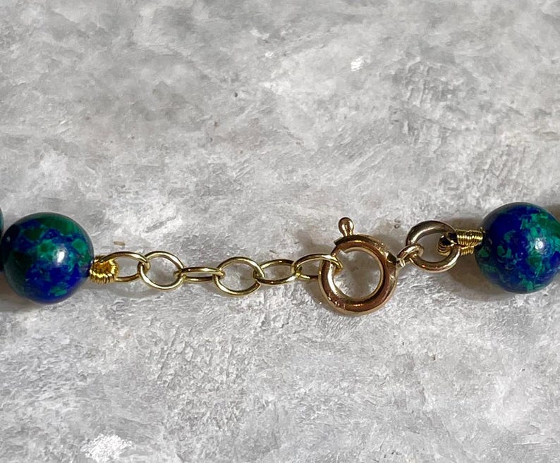 Eilat Stone Bracelet, 14K Gold, Gold beaded Bracelet, jewish jewelry, jewish Bracelet, bat mitzvah gifts, jewish, Hand Made Bracelet