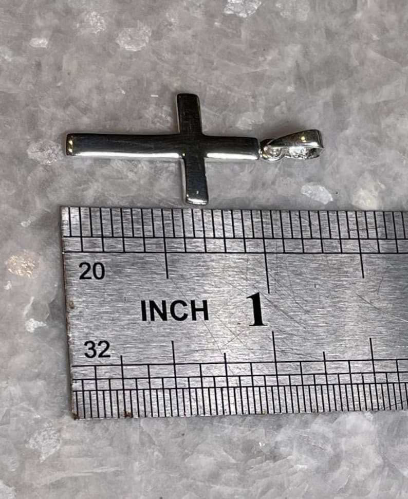 Cross Pendant With Jerusalem Engraving, 925 silver, christian gift, cross pendant, cross necklace, Birthday, unisex jewelry, Christmas Gift