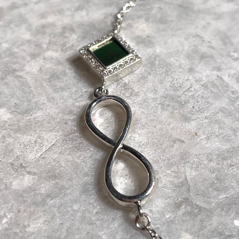 Infinity Nano Bible bracelet, 925 silver, Christian gift, gift for her, gift for wife, Infinity bracelet, Romantic jewelry, Valentines Day