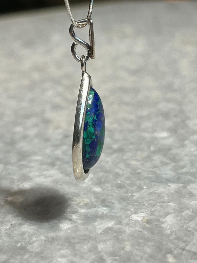 Eilat Stone Silver Necklace, Eilat Stone Jewelry, 925 silver, Silver Necklace, jewish jewelry, Religious Gift, gift for her, gift for him