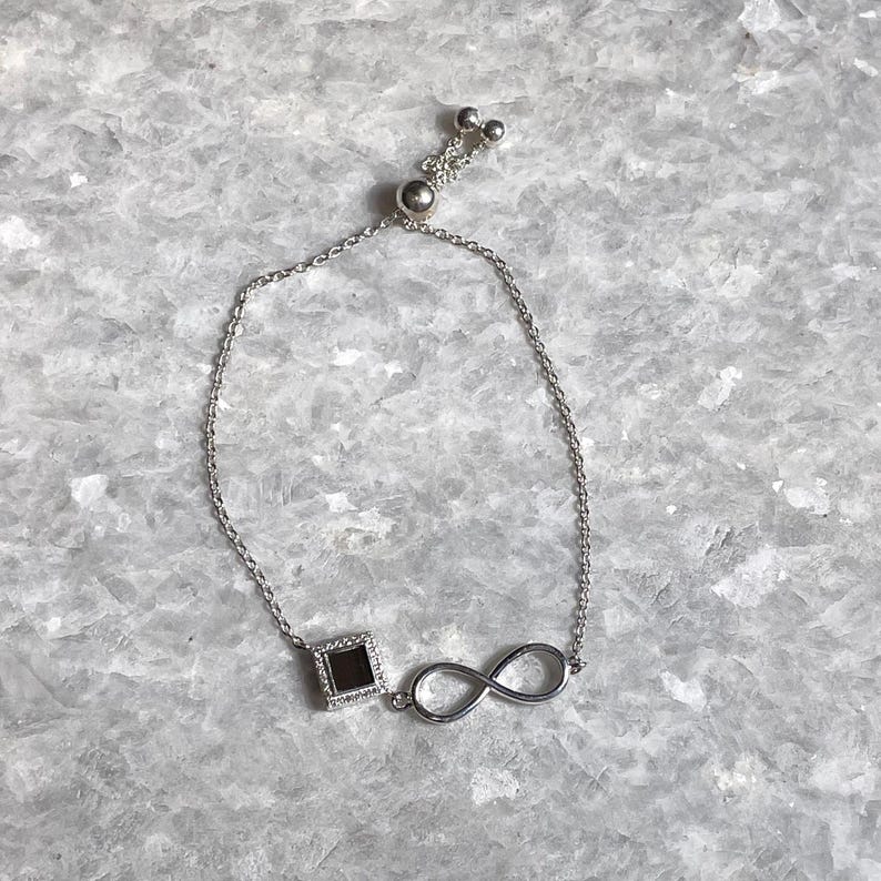 Infinity Nano Bible bracelet, 925 silver, Christian gift, gift for her, gift for wife, Infinity bracelet, Romantic jewelry, Valentines Day