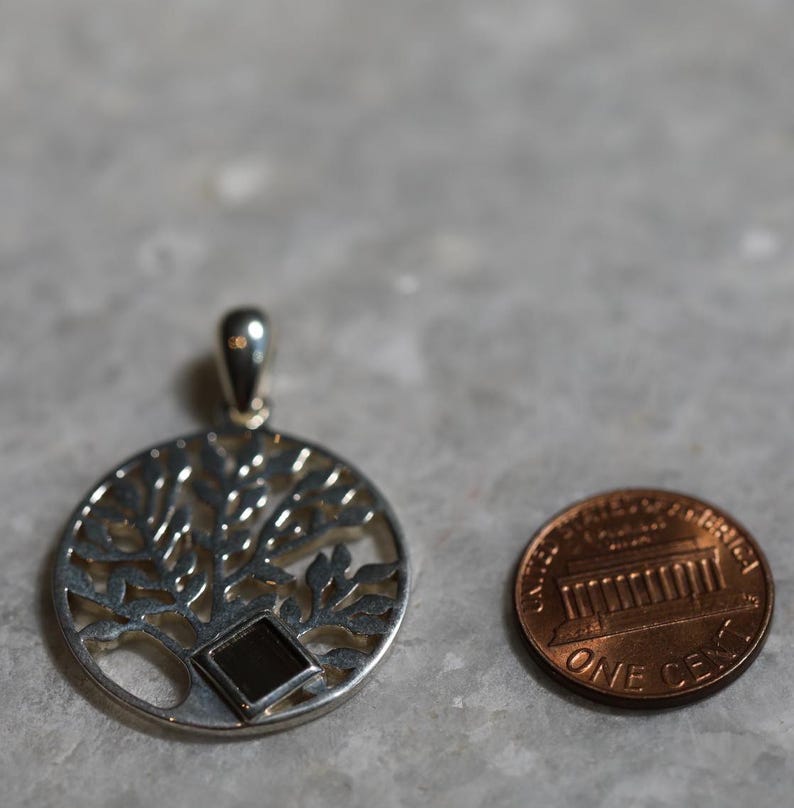 Nano Bible Tree of Life necklace, 925 silver, Tree of life Pendant, Christian gift, Religious Gift, gift for her, gift for him, unissex gift