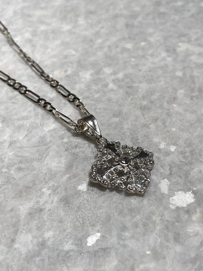 silver cross necklace, silver jewelry, Cross Silver Pendant, Christian gift, Religious Gift, gift for her, Cross Necklace, birthday gift