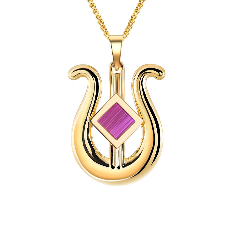 Nano Bible necklace, 14K gold, Jewish gift, Religious Gift, bar mitzvah, birthday gifts, necklaces for women, Harp of David, Gift for him