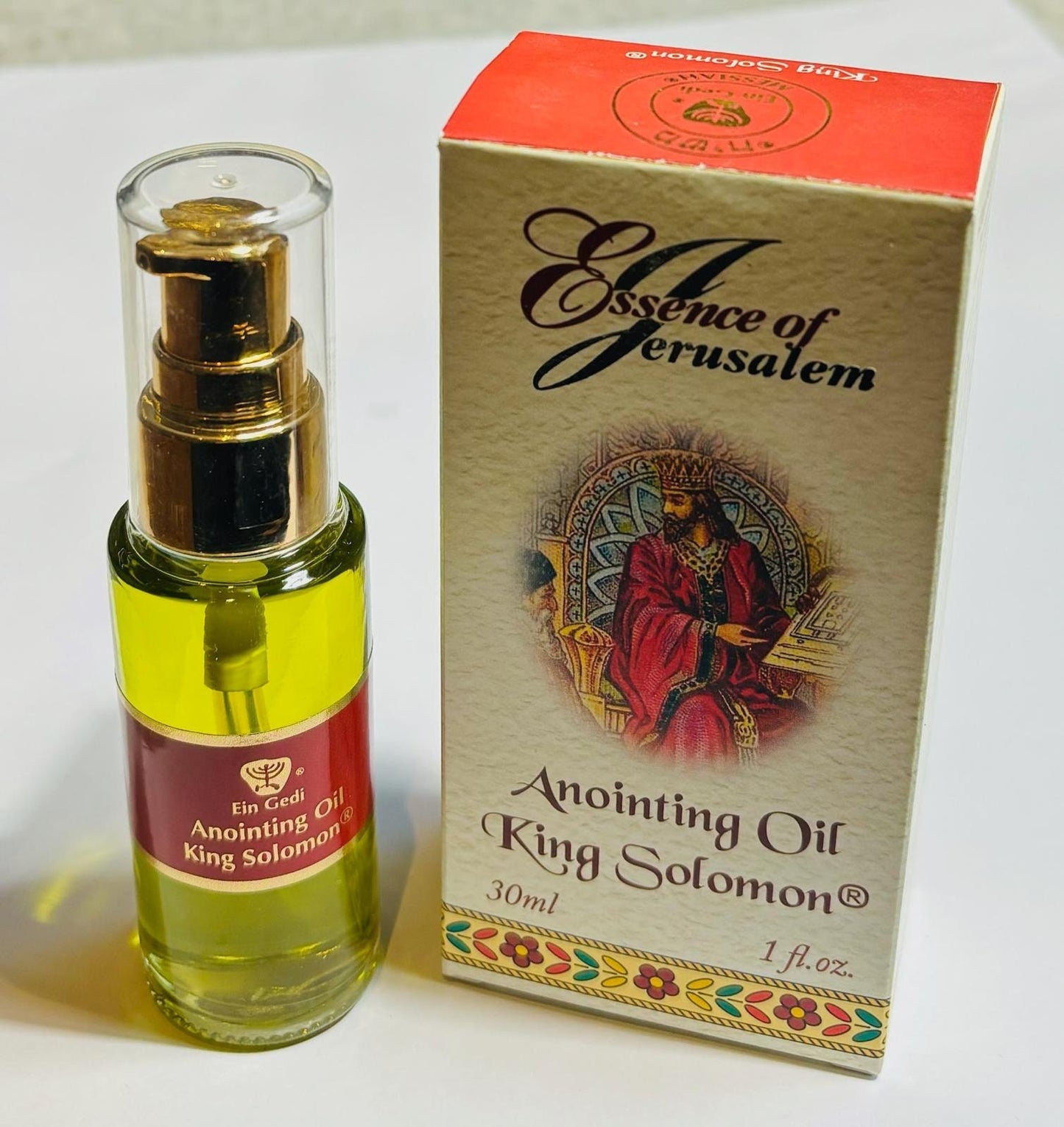 Anoiting oil from the Israel, anointing oil bottle, King solomon Anointing Oil, anointing oil, christian gifts, gift for her, Fathers Day