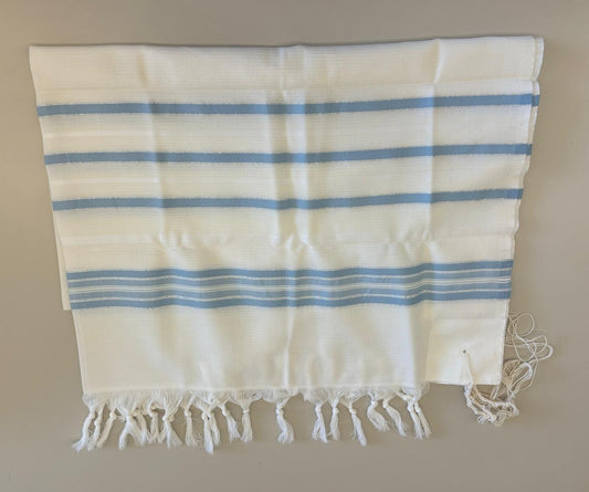 Kosher Tallit Prayer Shawl 100% wool, Rachels Merino Sheep, Bar Mitzvah, Tallit Tzitzit, Wedding Tallit, Judaica from Israel, Jewish gift