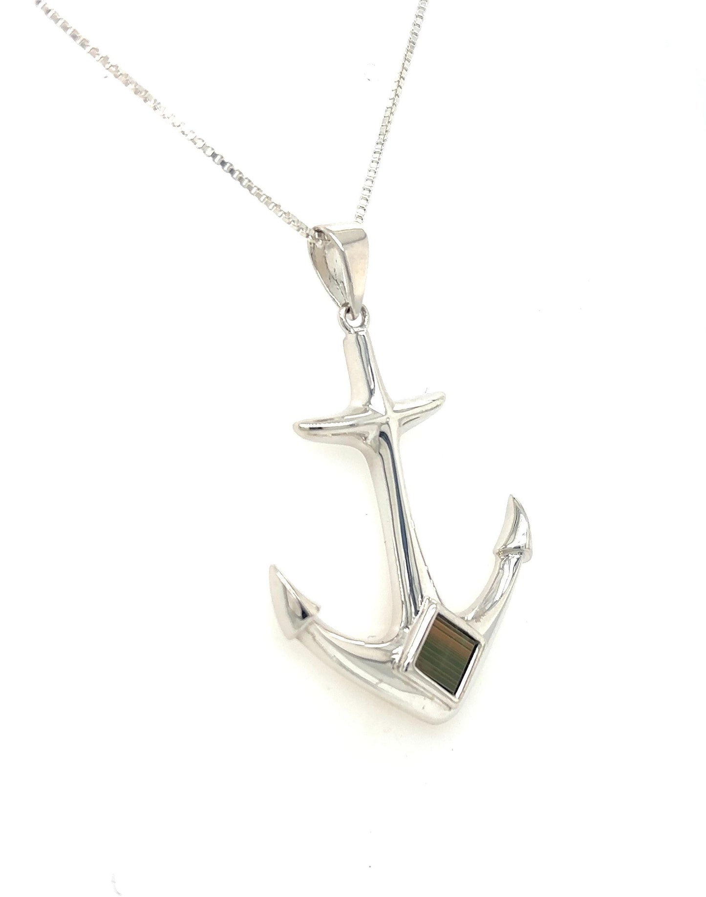 Nano Bible Pendant, 925 silver, Anchor necklace, Christian gift, Religious Gift, gift for her, gift for husband, gift for wife, jewish gifts
