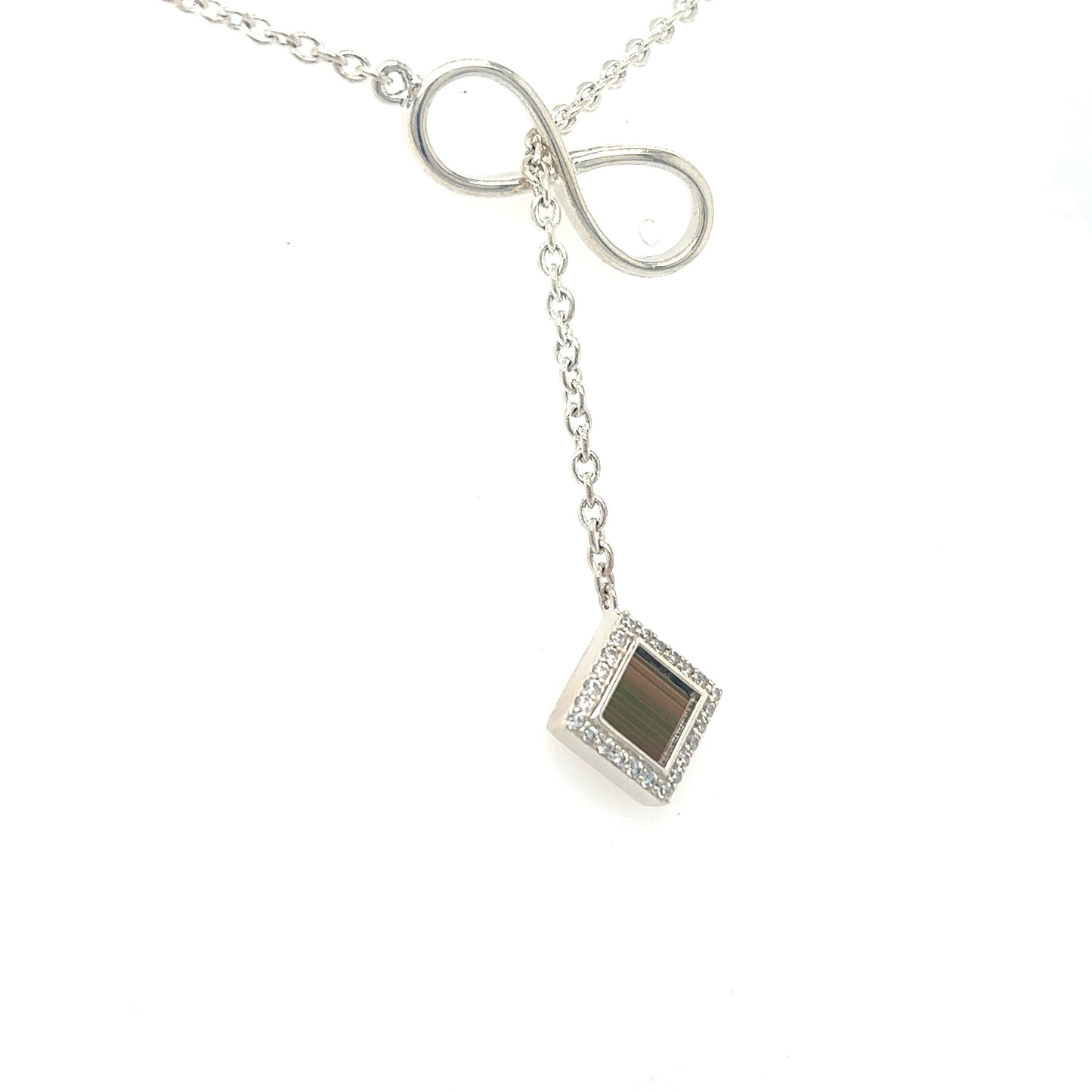 Nano Bible necklace, 925 silver, Christian gift, gift for her, gift for wife, Infinity necklace, Romantic jewelry, Valentines Day gift