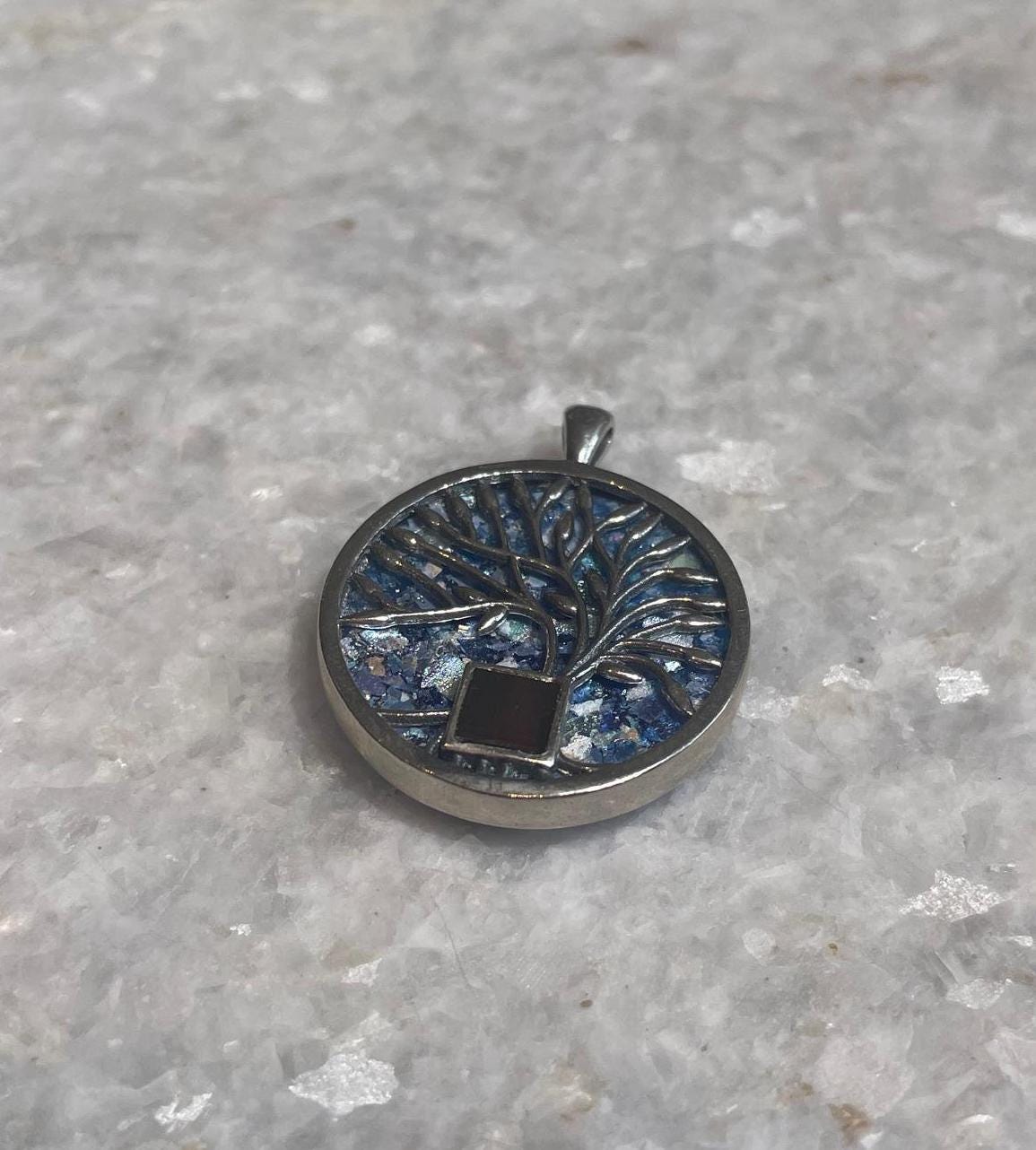 Tree of life nano bible pendant, 925 Silver, Christian gift, Religious Gift, jewish gift, gift for her, Fathers Day, Gift for him , Unissex