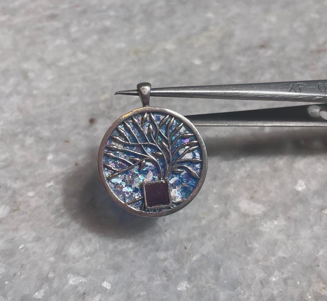 Tree of life nano bible pendant, 925 Silver, Christian gift, Religious Gift, jewish gift, gift for her, Fathers Day, Gift for him , Unissex