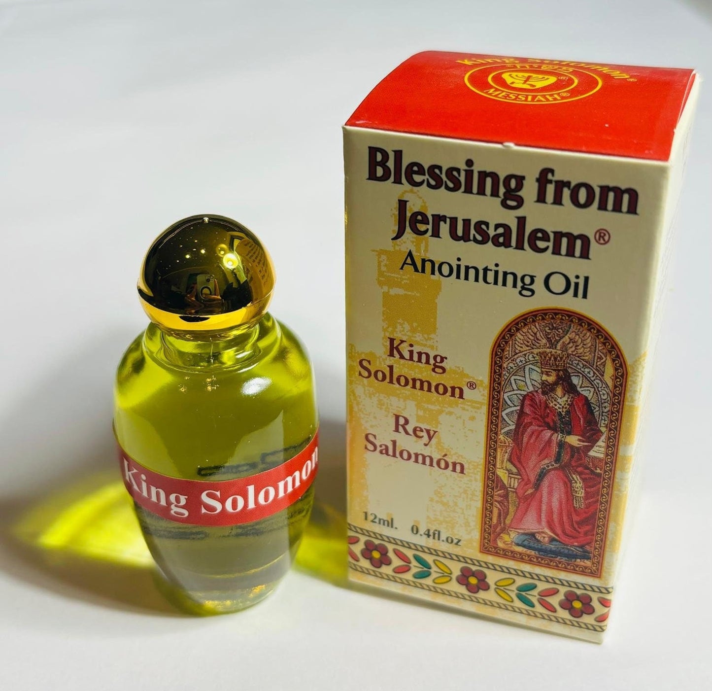 Anoiting oil from Israel, anointing oil bottle, King solomon anointing oil, christian gifts, gift for her, Personalized, gift for him