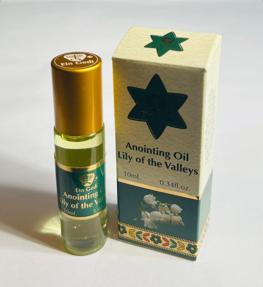 Roll On Anointing Oil from Israel, anointing oil bottle, Lily of the Valley anointing oil, christian gift, gift for her, birthday
