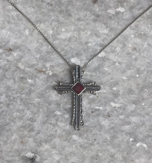 Cross Nano Bible Pendant, 925 silver, Jewish gift, cross pendant, cross necklace, nano bible necklace , birthday gift, unisex jewelry