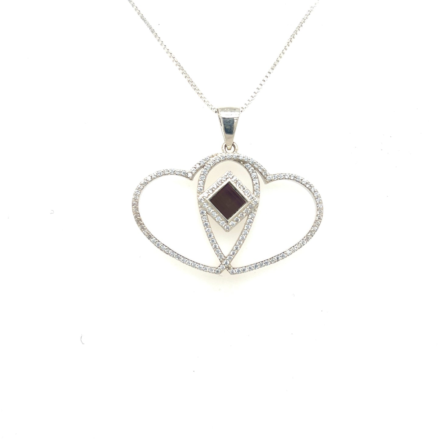 Heart Shape Nano Bible Pendant, 925 silver, Christian gift, gift for her, Romantic jewelry, Valentines Day gift, Heart pendant necklace