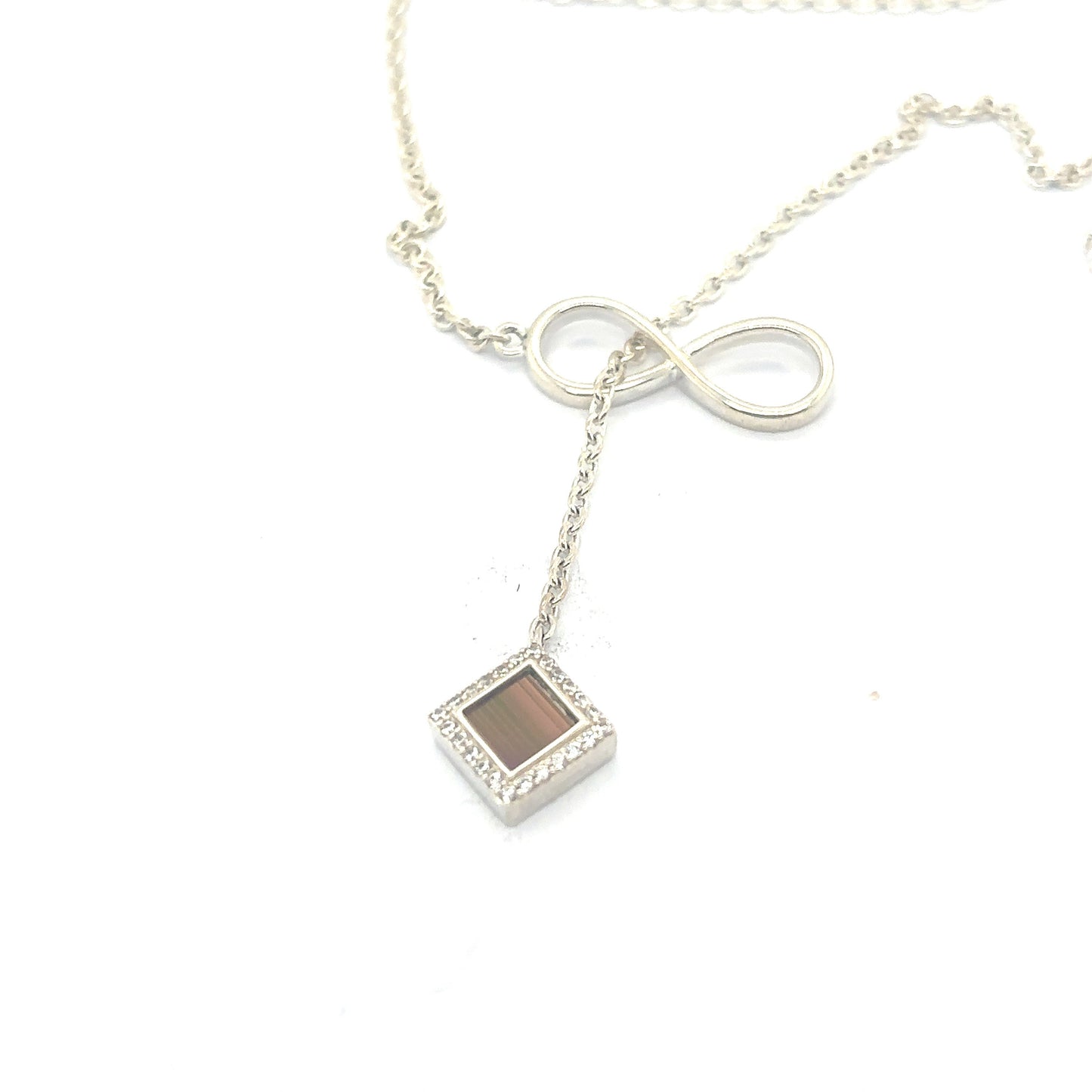 Nano Bible necklace, 925 silver, Christian gift, gift for her, gift for wife, Infinity necklace, Romantic jewelry, Valentines Day gift