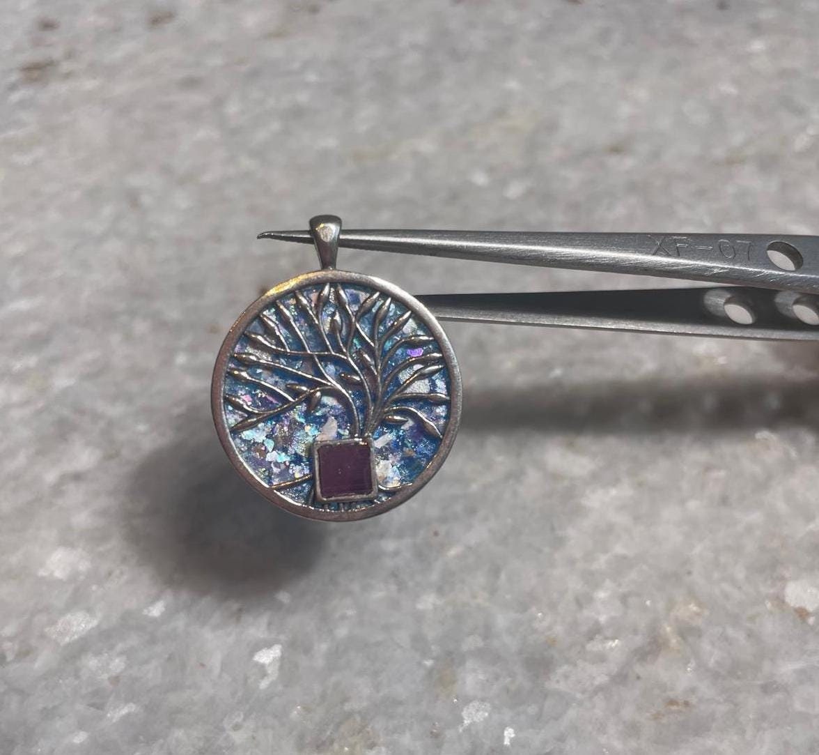 Tree of life nano bible pendant, 925 Silver, Christian gift, Religious Gift, jewish gift, gift for her, Fathers Day, Gift for him , Unissex