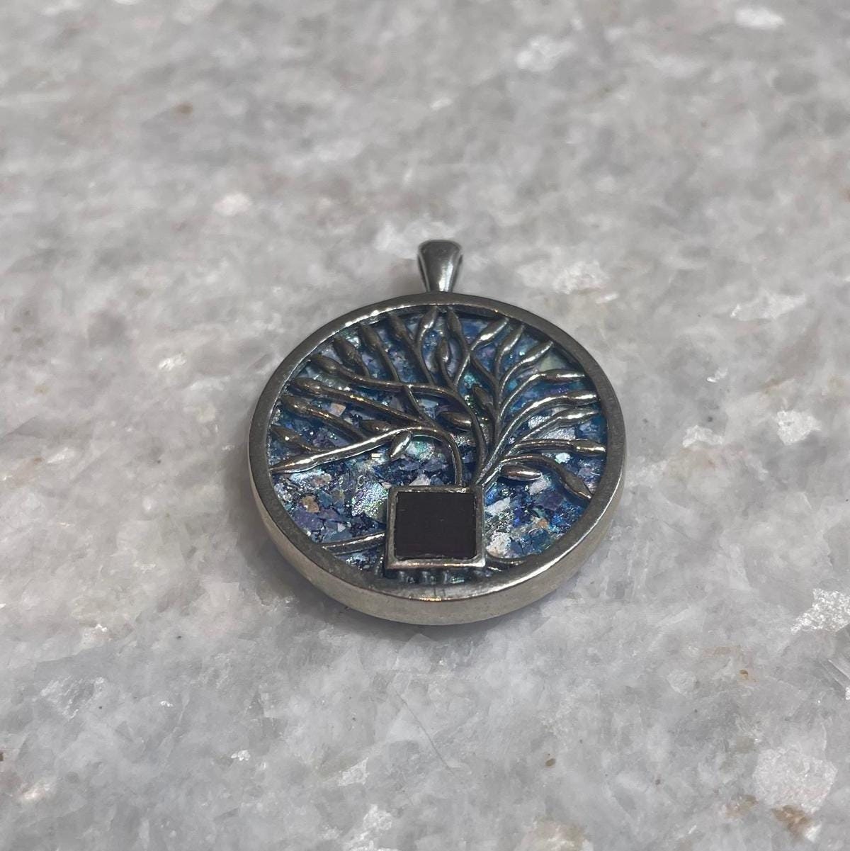 Tree of life nano bible pendant, 925 Silver, Christian gift, Religious Gift, jewish gift, gift for her, Fathers Day, Gift for him , Unissex
