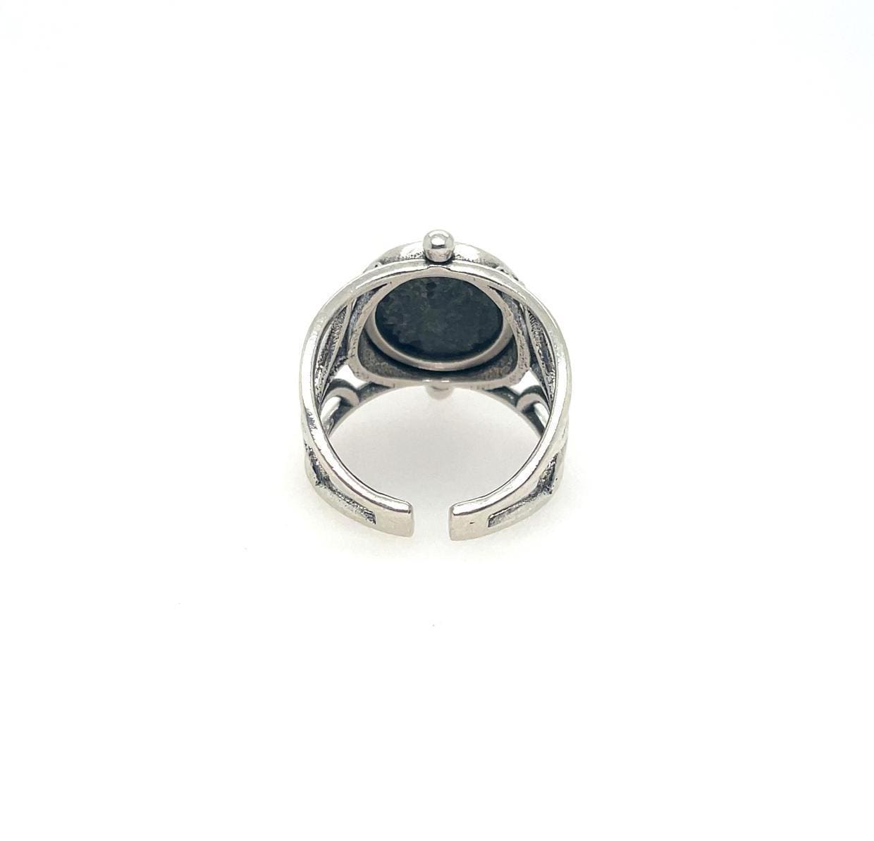 Authentic Widow Mite coin ring, 925 Silver, handmade ring, Ancient Coin Jewelry, unique ring, mite jewelry, christian gift, mite ring