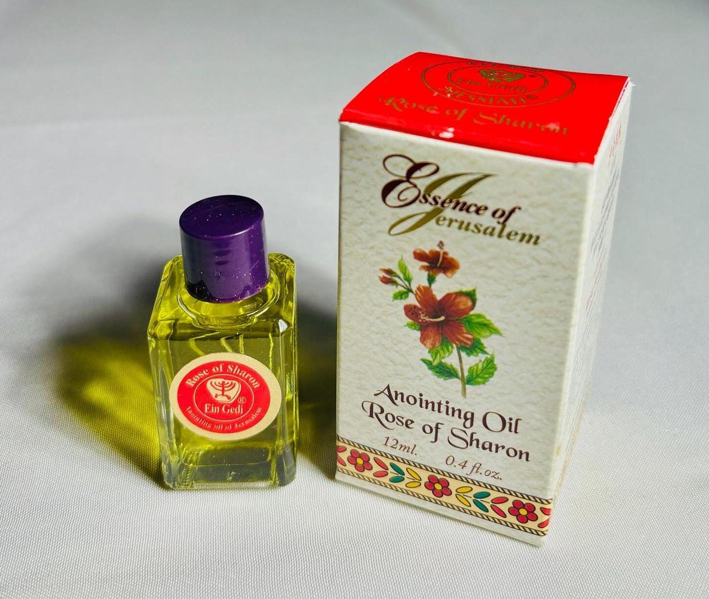 Anoiting oils from Israel, anointing oil bottle, Rose of Sharon Anointing Oil, christian gifts, gift for her, birthday, gift for him