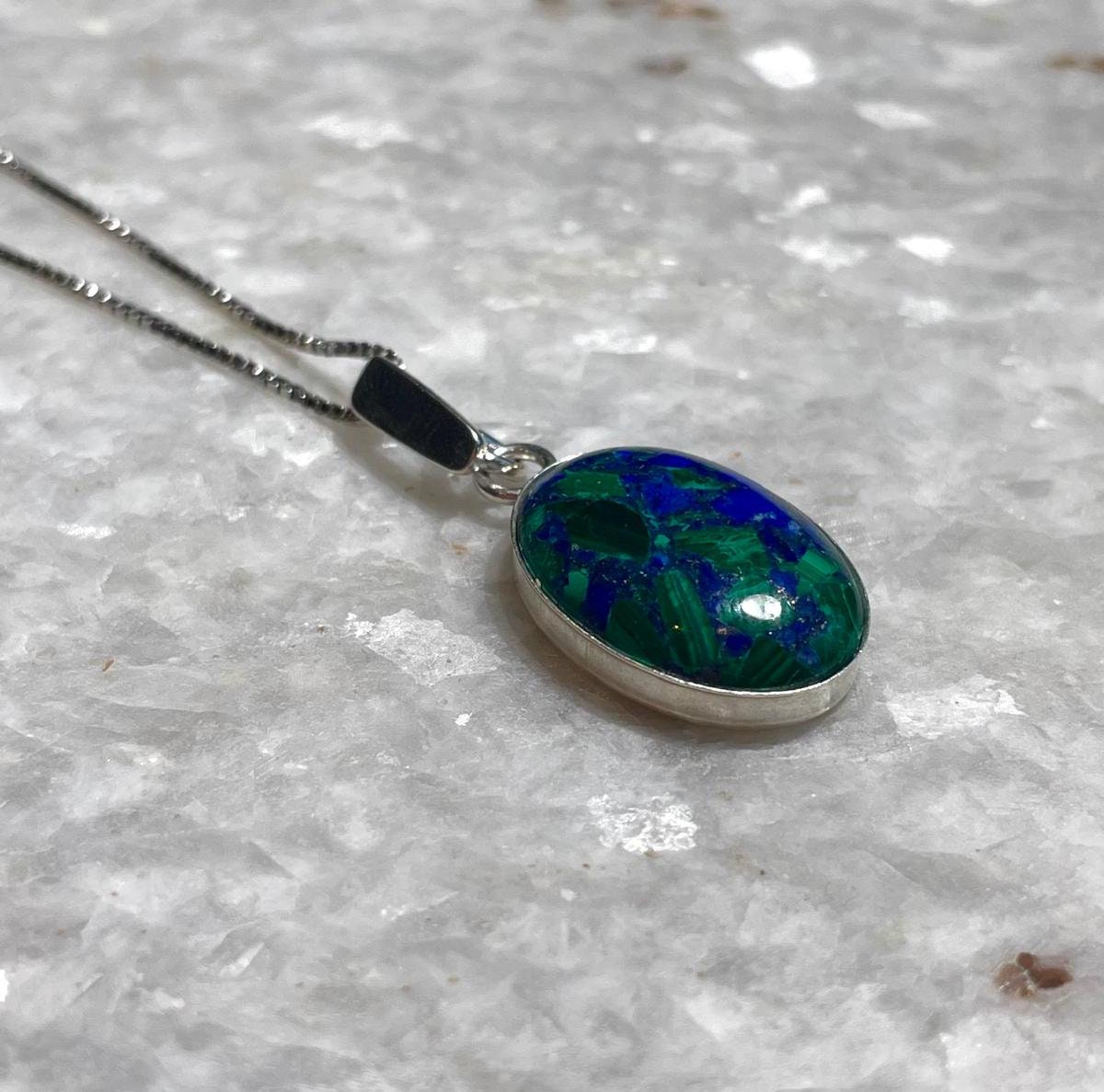 Eilat Stone Silver Necklace, Eilat Stone Jewelry, 925 silver, Silver Necklace, jewish jewelry, Religious Gift, gift for her, gift for him