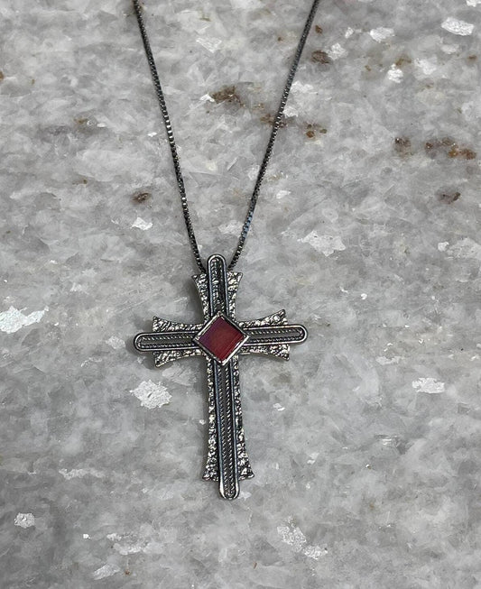 Nano Bible Cross necklace, 925 silver, Cross Pendant, Christian gift, Religious Gift, gift for her, gift for husband, gift for wifeת