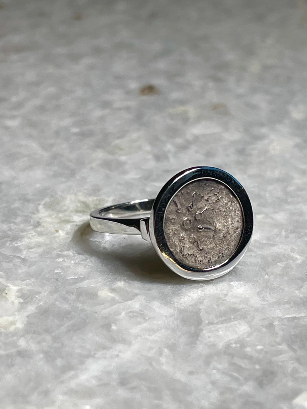 The Widow Mite Authentic Coin Ring, 14K gold, widow mite gold ring, gold ring, Christian gift, gold ring, Christmas gifts, widow mite