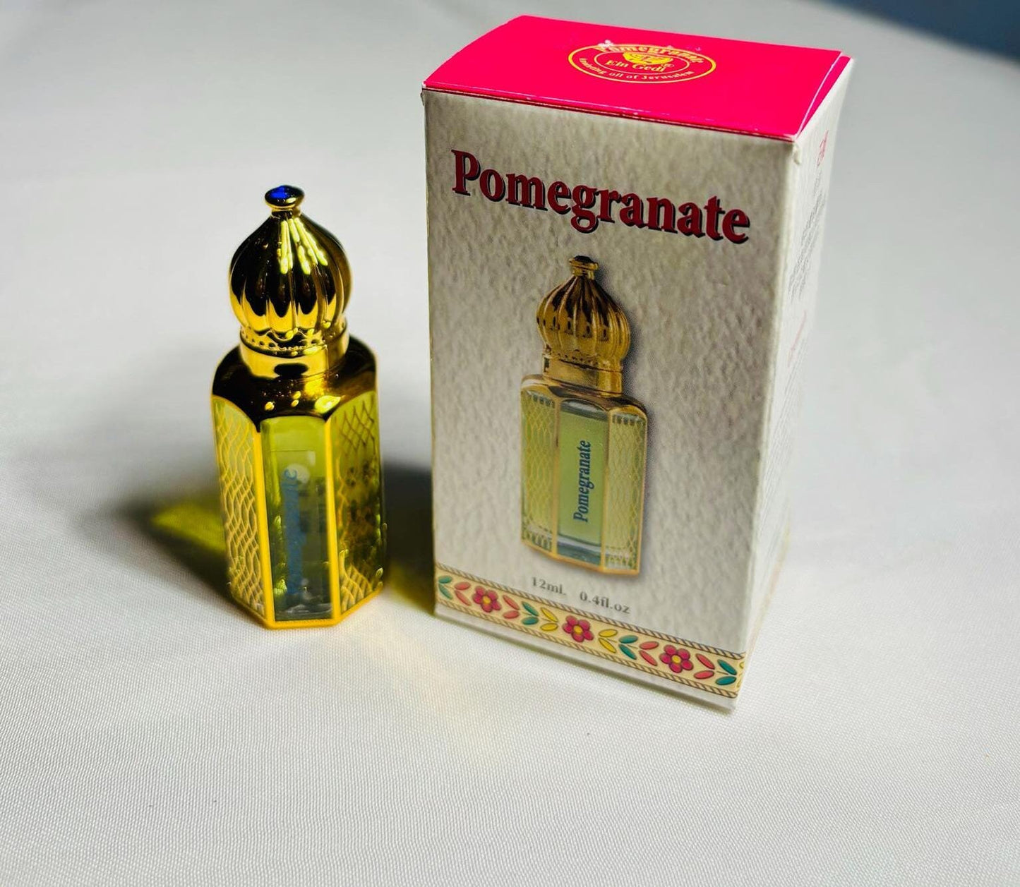 Set of 2 Units, Anointing Oil From Israel, anointing oil bottle, Pomegranate Anointing Oil, Fertility Oil, gift for her, anointing oil