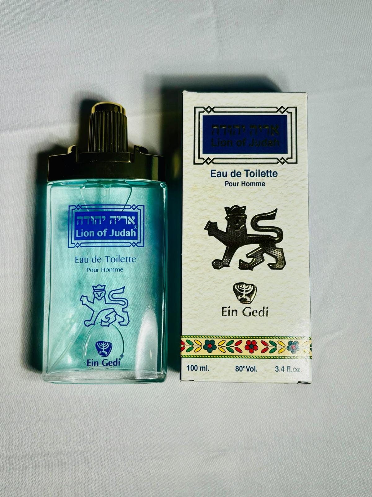 Perfume for men, lion of judah, King Solomon, eau de toilette, Anoiting oil from the holyland, christian gift, unique gift from Israel