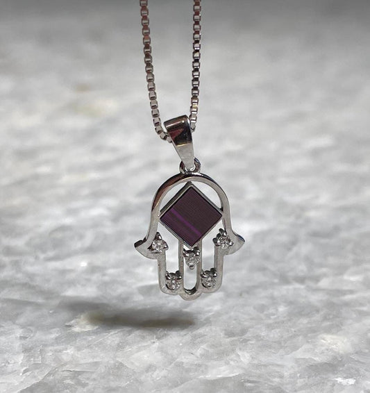 Nano Bible Pendant, 14K gold, Christian gift, Jewish gift, Hamsa Pendant, 14K Gold Chain Necklaces, necklaces for women, birthday gift