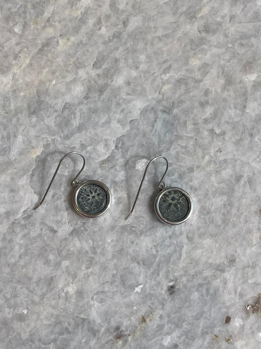 Authentic Widows Mite Coin Earrings, 925 Silver, Biblical jewelry, Christian earrings, Ancient coin, bible earrings, Christian gift