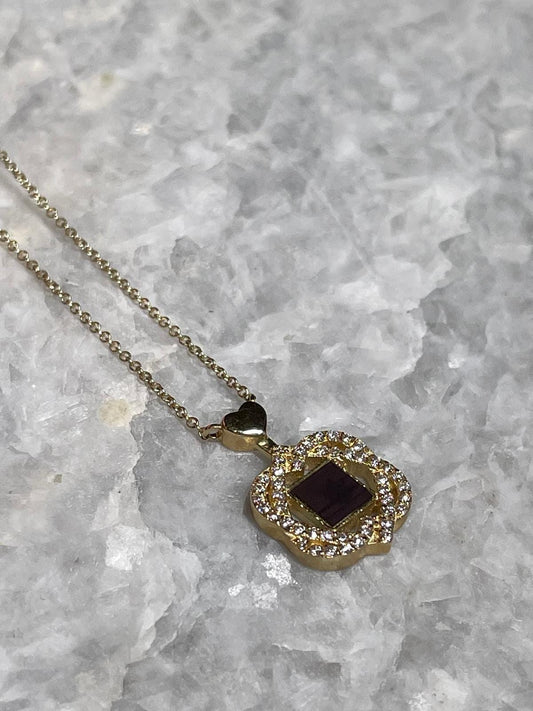Nano Bible necklace, 14K gold, flower necklace, birthday gift, gift for her, Christmas gifts, necklaces for women, gift for wife