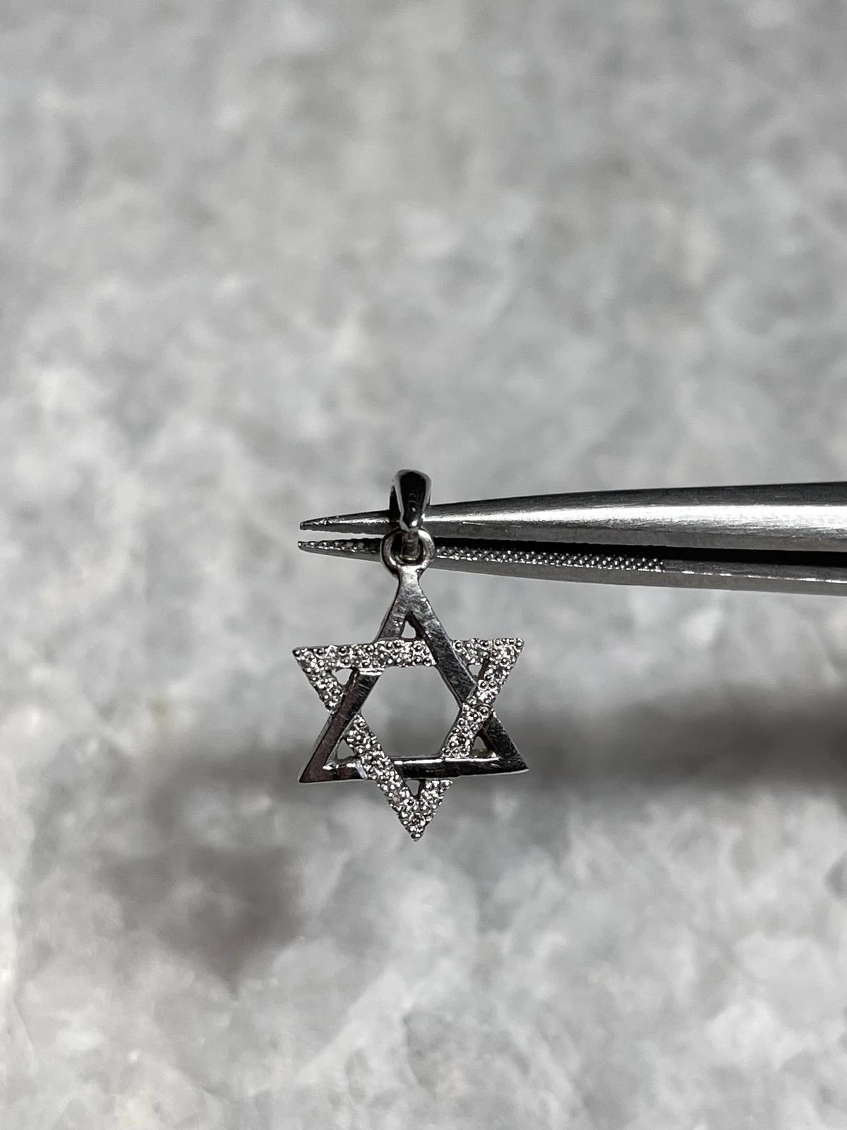 Diamonds Star of David Necklace, 14k Gold, bat mitzvah gift, Dimonds Magen David pendant, jewish star necklace, jewish necklace, jewish star
