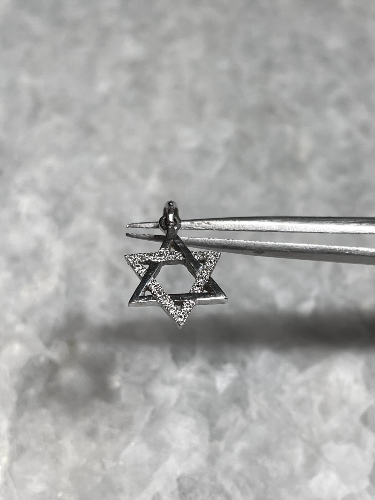 Diamonds Star of David Necklace, 14k Gold, bat mitzvah gift, Dimonds Magen David pendant, jewish star necklace, jewish necklace, jewish star