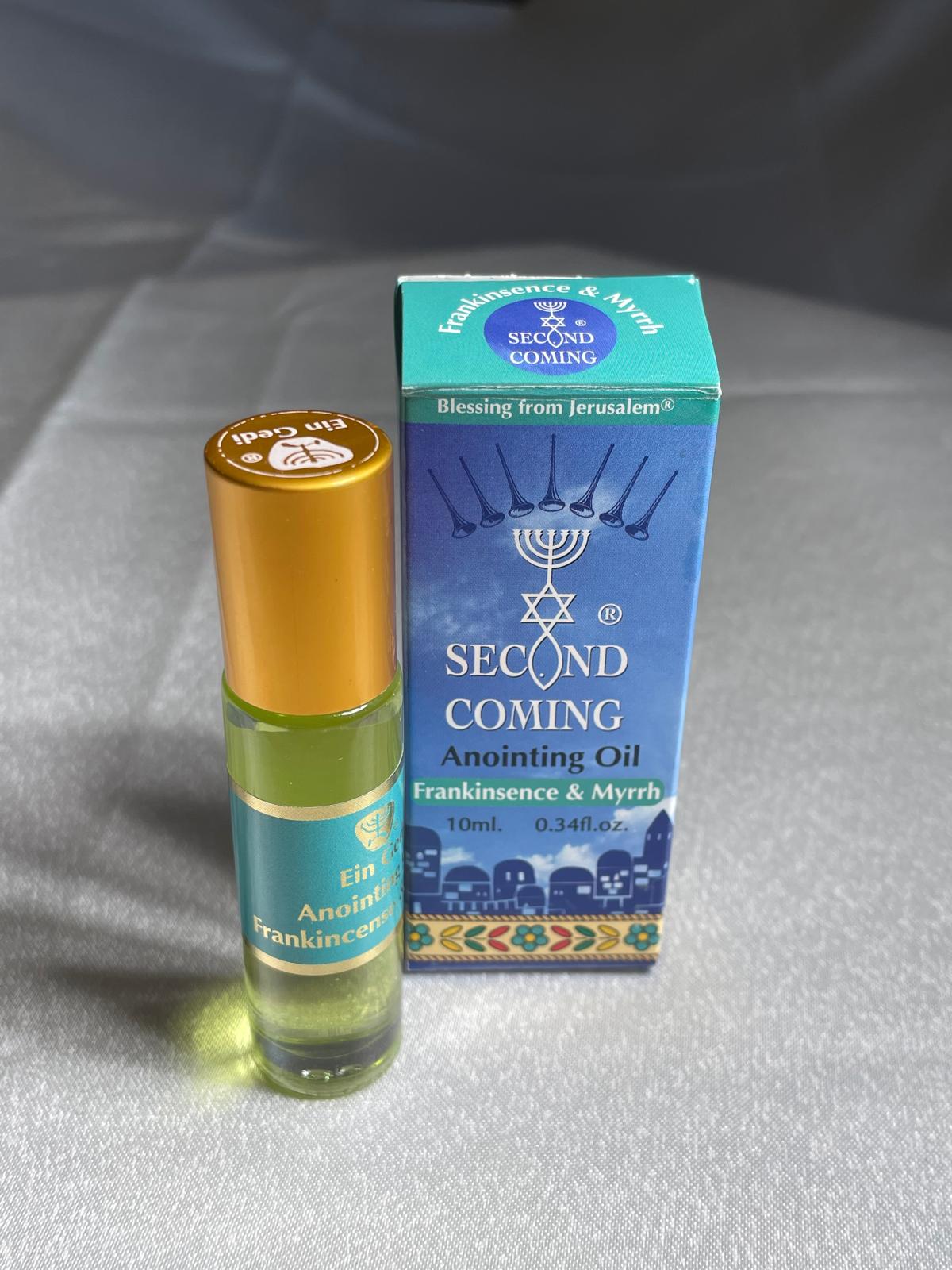 Anoiting oils from Israel, Messianic seal, Frankincense and Myrrh anointing oil bottle, messiah anointing oil, anointing oil, messianic art